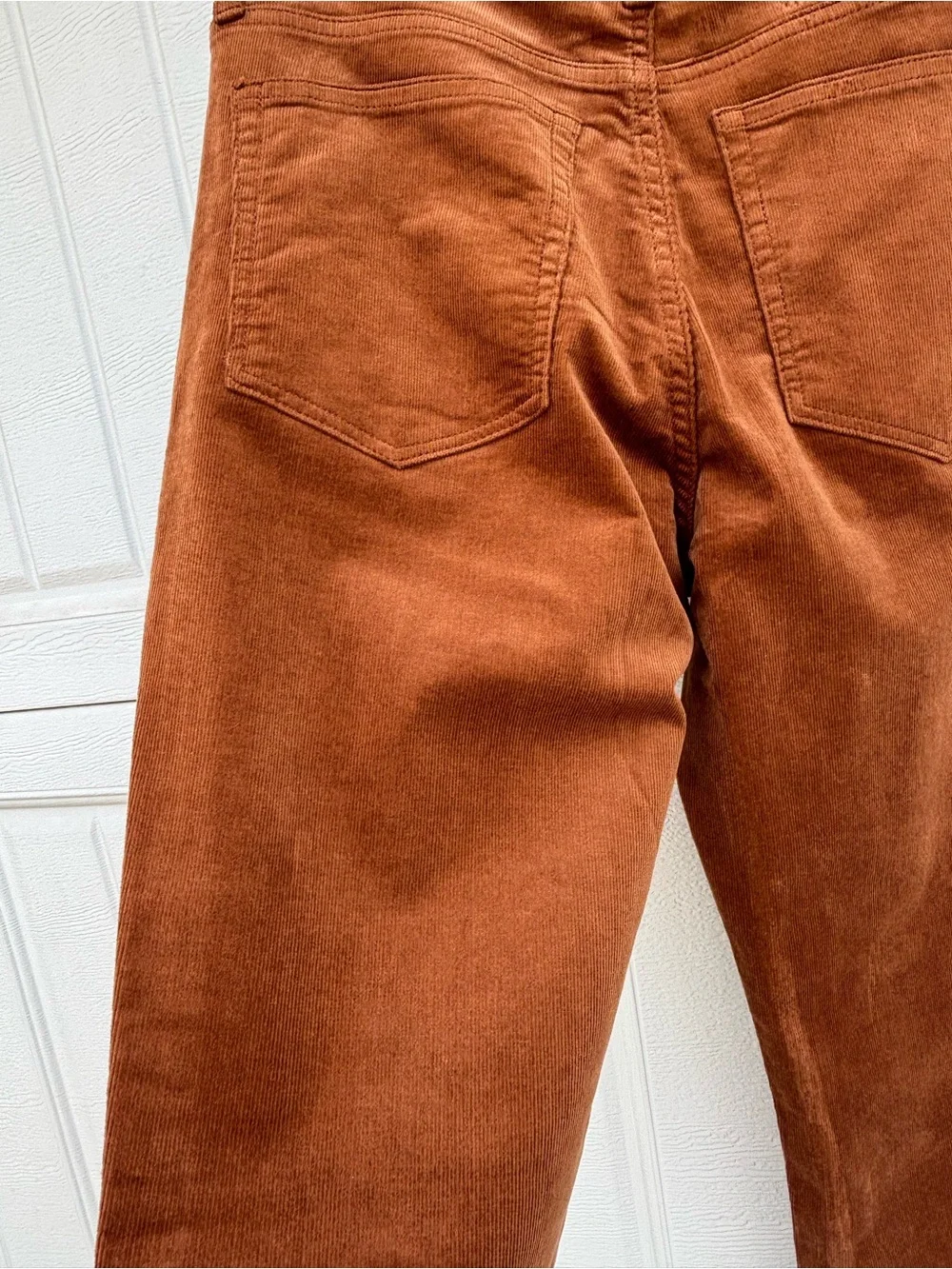 J.Crew Corduroy Essential Straight Pants Size 28 Copper Brown NWOT